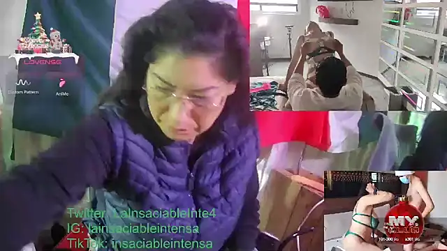 Snapshot of LaInsaciableIntensa chatting on January 20, 2025, 1:53 pm LaInsaciableIntensa online show from January 20, 2025, 1:53 pm
