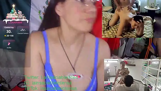 Snapshot of LaInsaciableIntensa chatting on February 2, 2025, 11:00 pm LaInsaciableIntensa online show from February 2, 2025, 11:00 pm