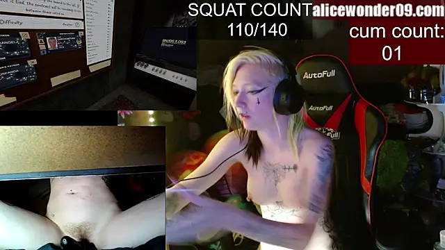 alicewonder09 online show from February 7, 2025, 8:11 am