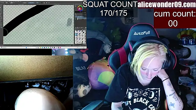 alicewonder09 online show from February 9, 2025, 4:14 am