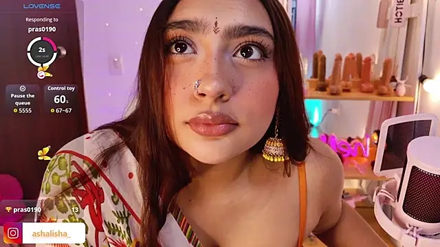 ashalisha online show from December 16, 2025, 2:33 pm