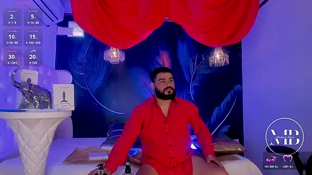 Snapshot of MichaelBear_ chatting on October 18, 2025, 2:29 pm MichaelBear online show from October 18, 2025, 2:29 pm