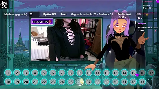 LanaCorona online show from April 1, 2026, 1:41 pm