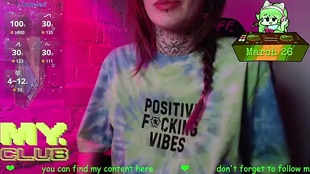 Witch Emma online show from March 26, 2026, 6:08 am