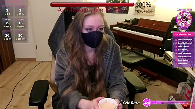 ArtofSweet online show from June 10, 2026, 7:13 pm