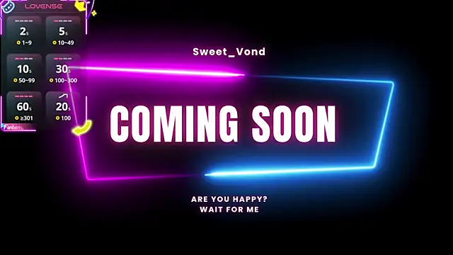 sweetvond  online show from October 26, 2025, 11:09 pm