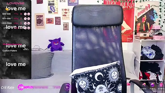 StellaMilla online show from February 25, 2025, 10:07 pm