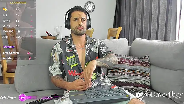 Davevilboy online show from October 11, 2025, 2:59 pm