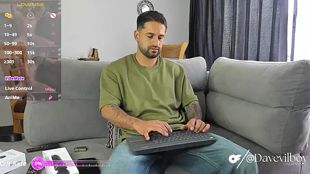 Davevilboy online show from October 15, 2025, 12:27 pm