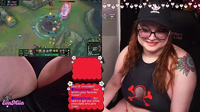 evamila online show from February 14, 2026, 2:30 am