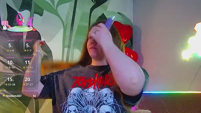 RubyValen online show from March 11, 2026, 1:22 am