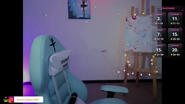 Snapshot of francesca_baker1007 chatting on October 26, 2025, 12:49 am francesca baker1007 online show from October 26, 2025, 12:49 am