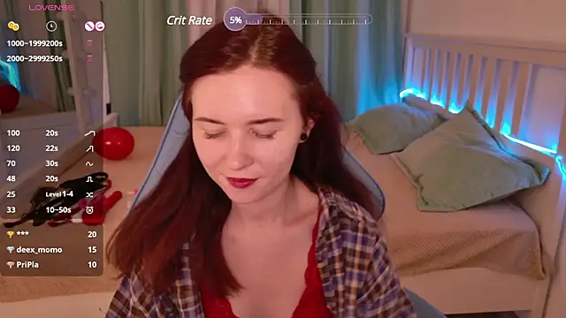 Snapshot of LissMoon chatting on February 14, 2025, 2:54 pm LissMoon online show from February 14, 2025, 2:54 pm