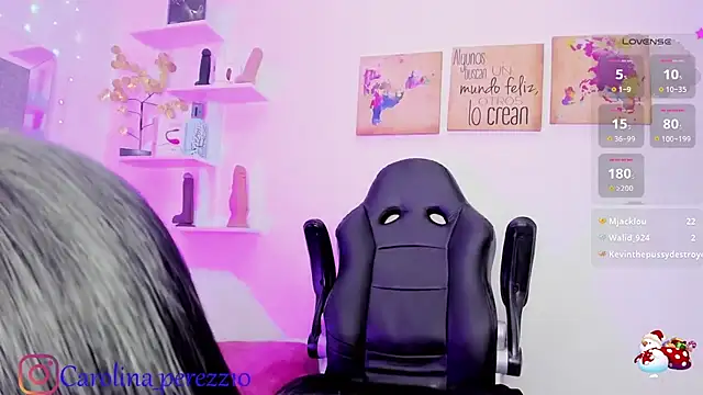 Snapshot of Carolina-pretty chatting on February 6, 2025, 4:58 pm Carolina-pretty online show from February 6, 2025, 4:58 pm