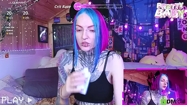 Snapshot of NekoCyber chatting on October 22, 2025, 5:08 am NekoCyber online show from October 22, 2025, 5:08 am