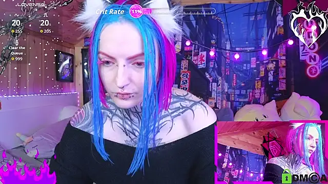 Snapshot of NekoCyber chatting on October 30, 2025, 4:58 am NekoCyber online show from October 30, 2025, 4:58 am