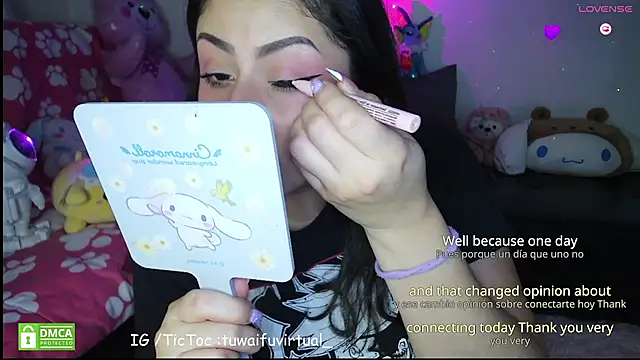 TuWaifuVirtual1 online show from March 22, 2026, 2:59 am