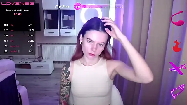 RinaDevil online show from February 6, 2025, 7:02 am