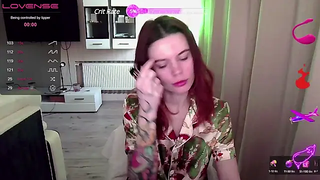 RinaDevil online show from February 12, 2025, 8:49 am