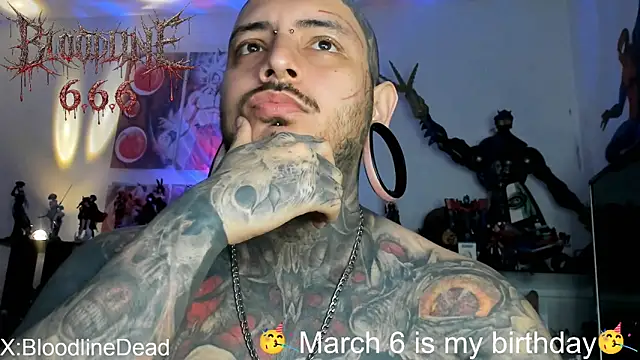 DEATHINK666XX online show from February 28, 2026, 5:14 pm