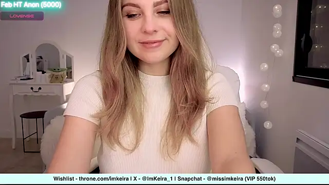 Snapshot of ImKeira chatting on February 2, 2025, 8:19 pm ImKeira online show from February 2, 2025, 8:19 pm