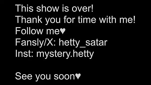 Snapshot of Hetty_satar chatting on January 30, 2025, 1:44 am Hetty satar online show from January 30, 2025, 1:44 am