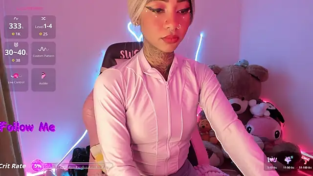 AshantiiSweet online show from August 8, 2026, 12:02 am