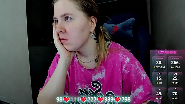 Olivia Munk online show from March 15, 2026, 3:56 am