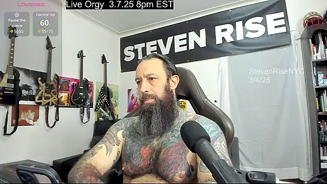 StevenRiseNYC online show from March 6, 2025, 2:18 pm