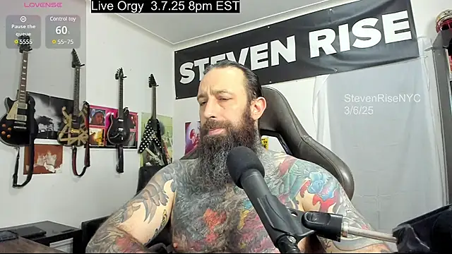 StevenRiseNYC online show from March 7, 2025, 2:36 am