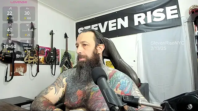 StevenRiseNYC online show from March 13, 2025, 1:40 pm