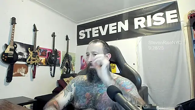 StevenRiseNYC online show from September 28, 2025, 10:15 pm