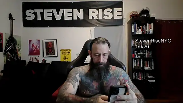 StevenRiseNYC online show from January 7, 2026, 9:17 pm